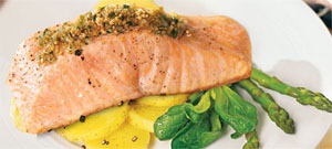 salmon-mustard