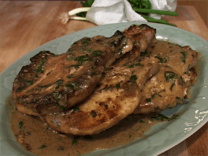 smothered pork chops